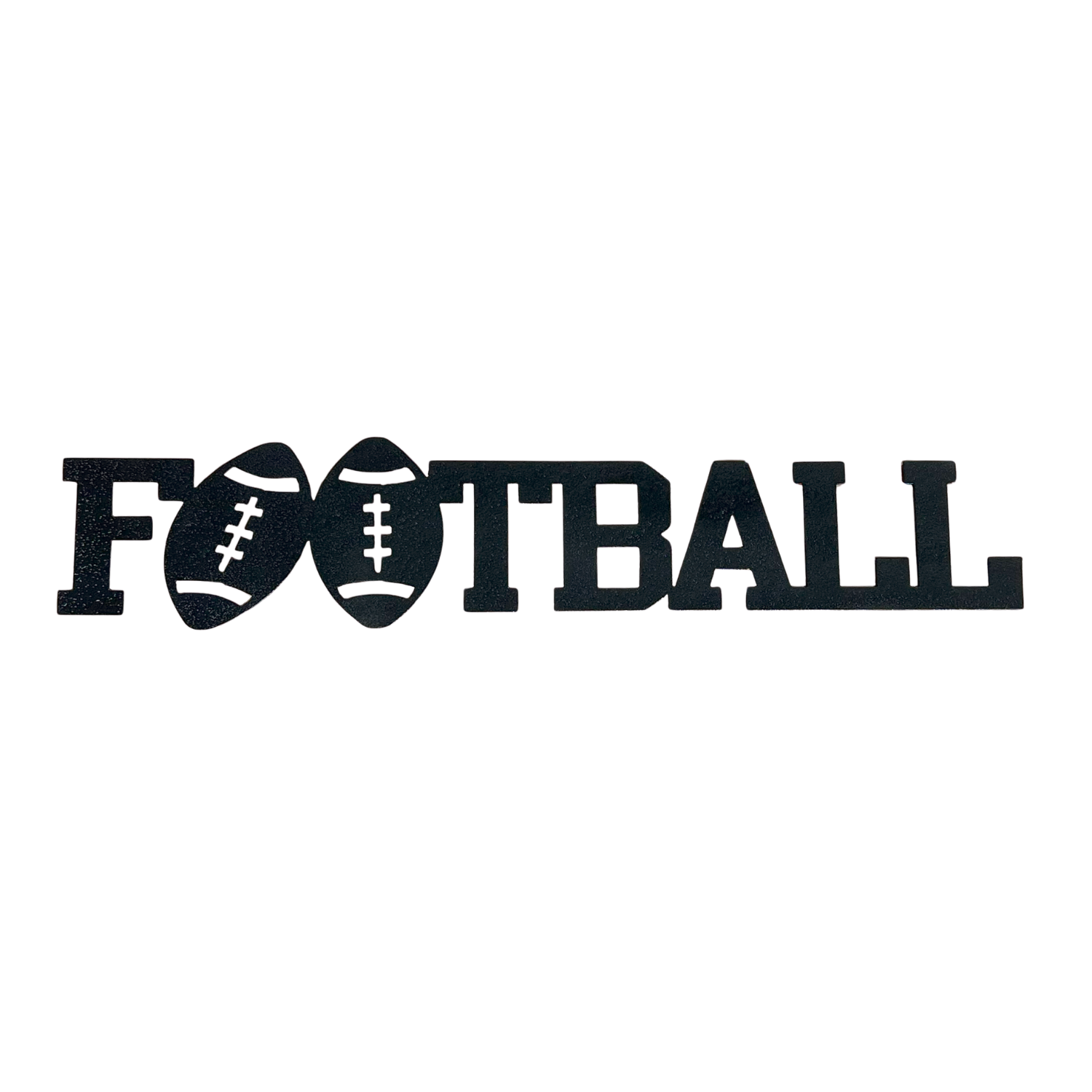 Football Sports Word Product Shot